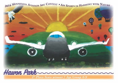 2016 Minnesota Aviation Art Contest hastings bridge