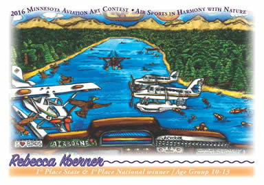 2016 Minnesota Aviation Art Contest hastings bridge