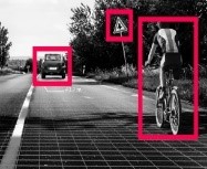 icreased safety - image of bicyclist and car