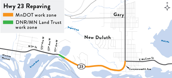A rendering of the Hwy 23 Gary New Duluth project.