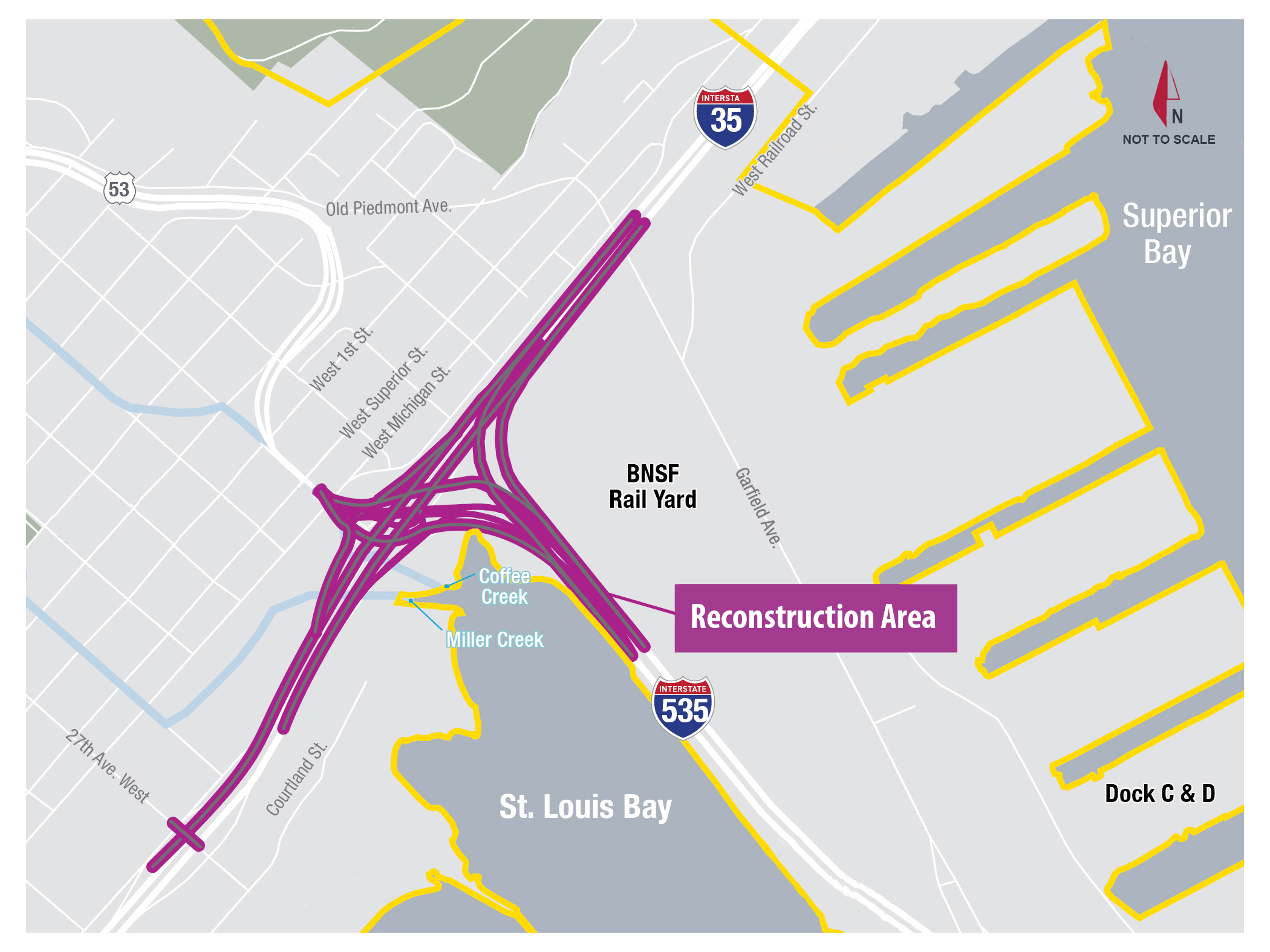 I35, I535, Hwy 53 Twin Ports Interchange Project MnDOT