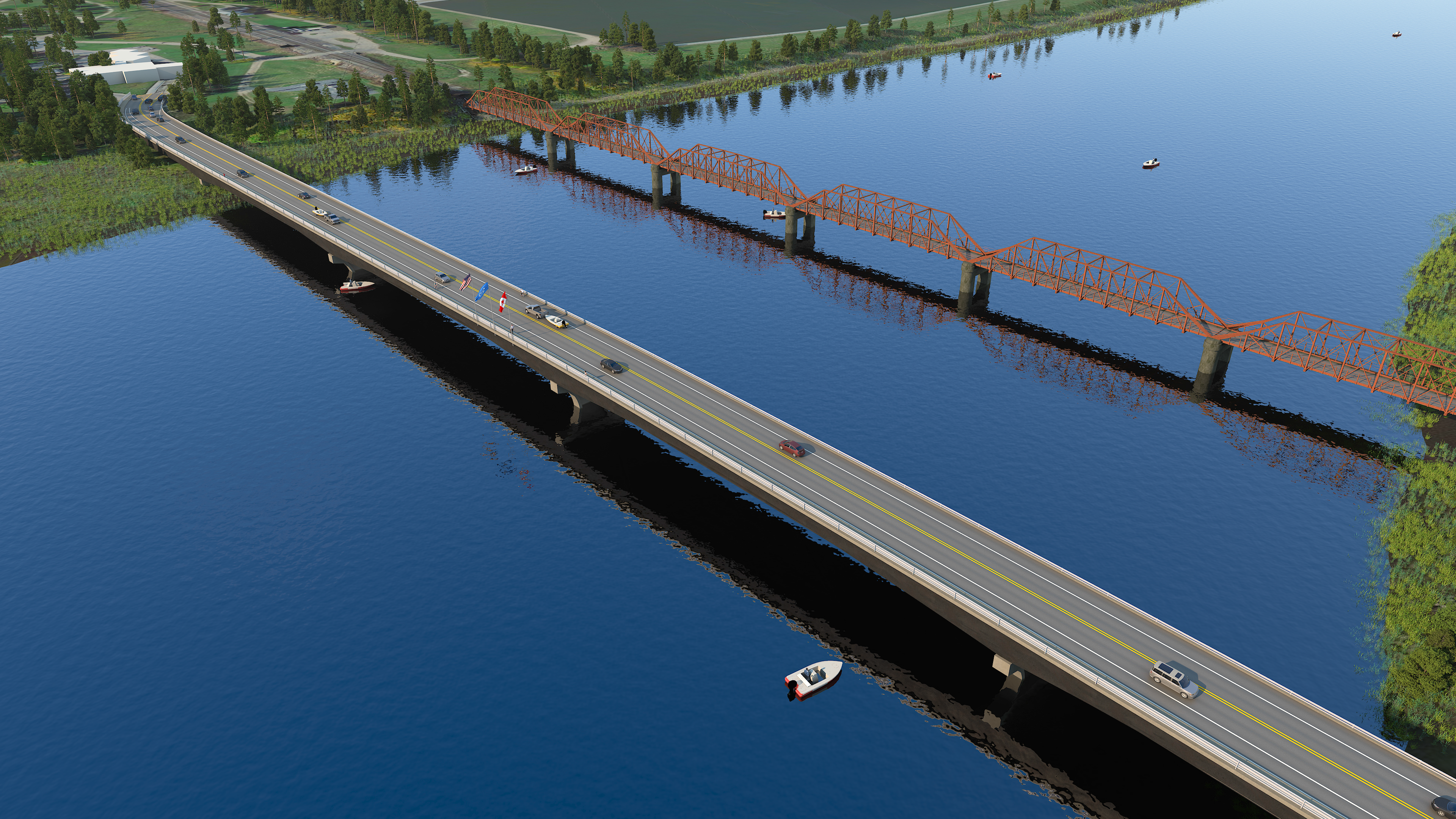 Baudette Bridge visualization 5