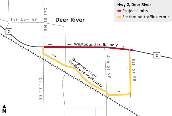 Summer 2017 Resurfacing Projects Hwy 2 project information