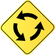 Roundabout Sign