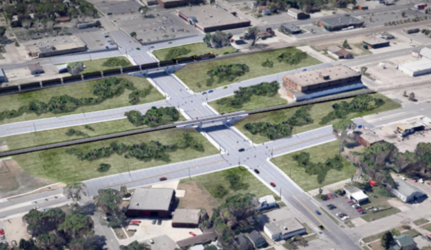 Proposed Hwy 29 overpass location