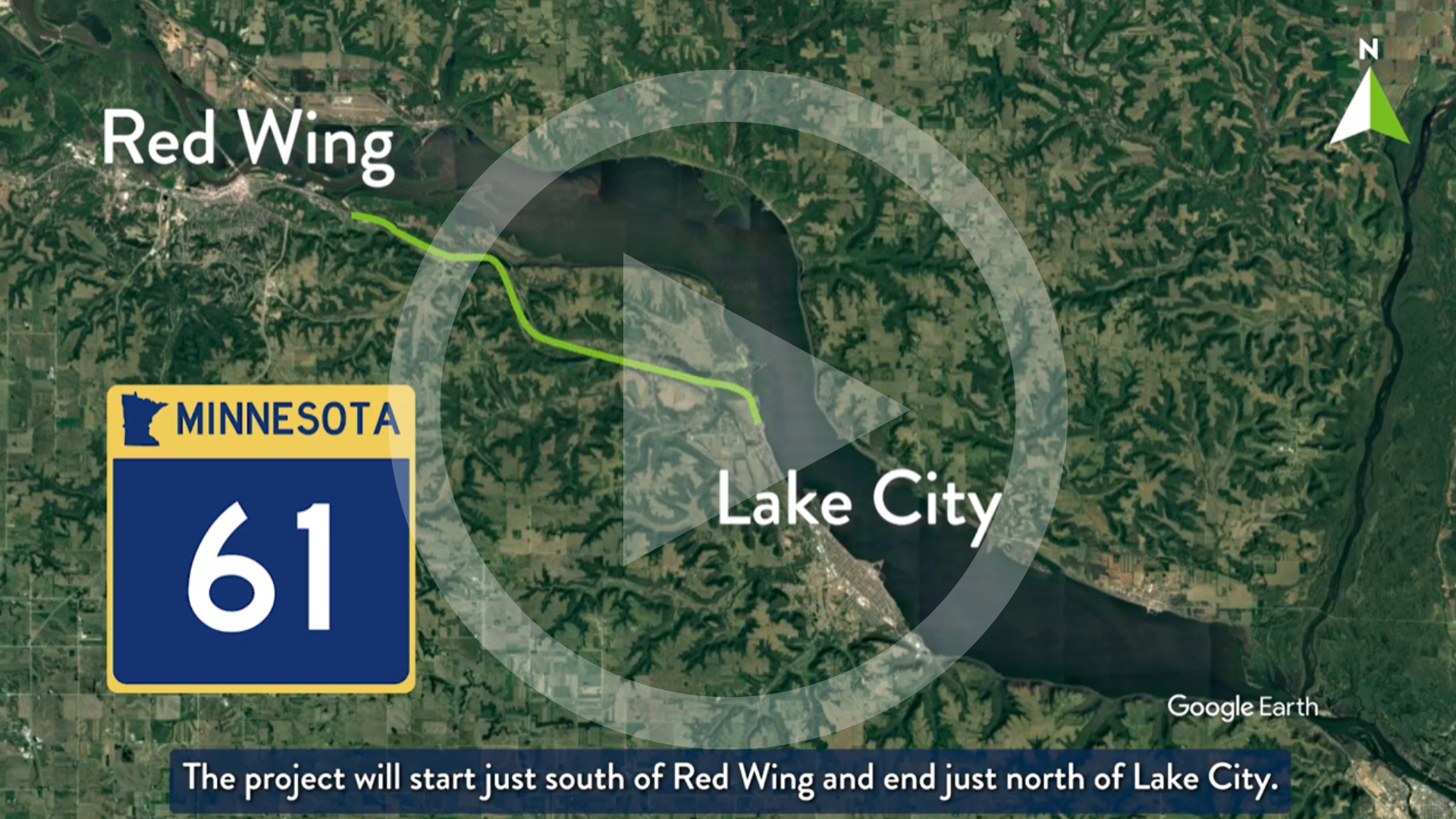 View Hwy 61 flyover video