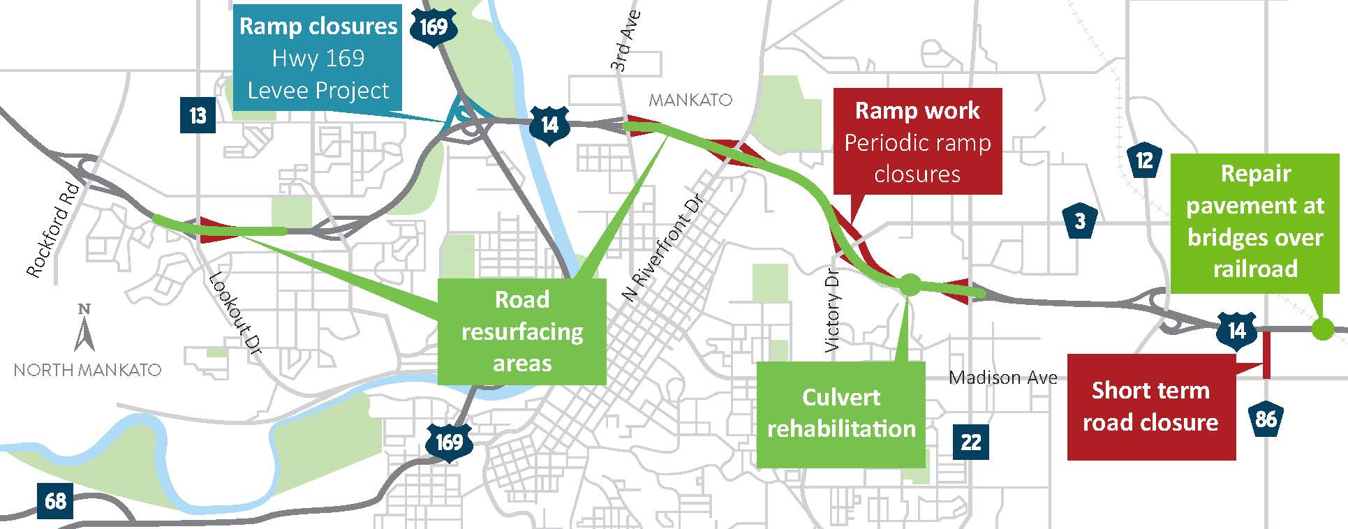 Information Hwy 14 Mankato Project MnDOT