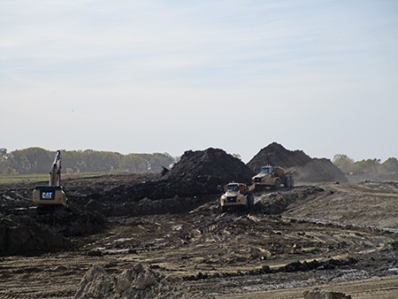 Willmar Wye project - grading at 1st Avenue and US 12