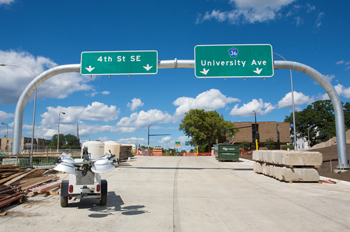 Signage is being installed in 2008