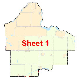 Dakota County image map with link to county map