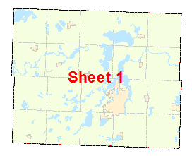 Douglas County image map with link to county map