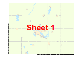 Freeborn County image map with link to county map