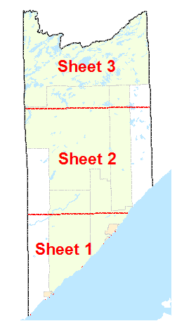 Lake County image map with link to county map