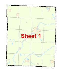 Lyon County image map with link to county map