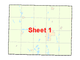 Martin County image map with link to county map