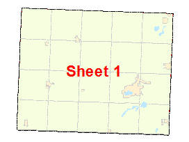 Nobles County image map with link to county map