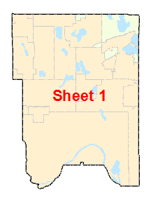 Ramsey County image map with link to county map
