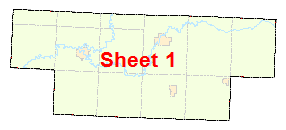 Red Lake County image map with link to county map
