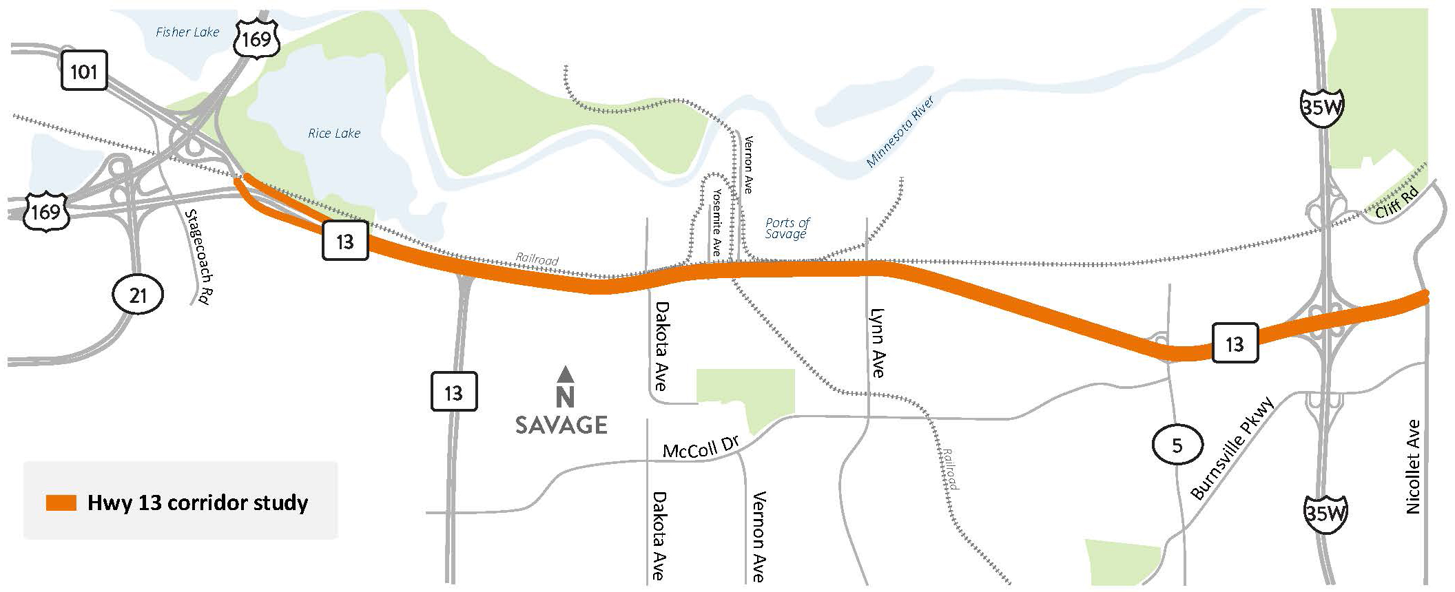 Hwy 13 Study in Savage and Burnsville MnDOT