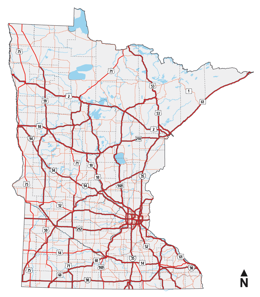 image of minnesota state rest area locations