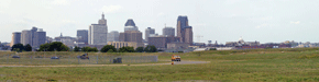 Picture of the St. Paul skyline from the Airport