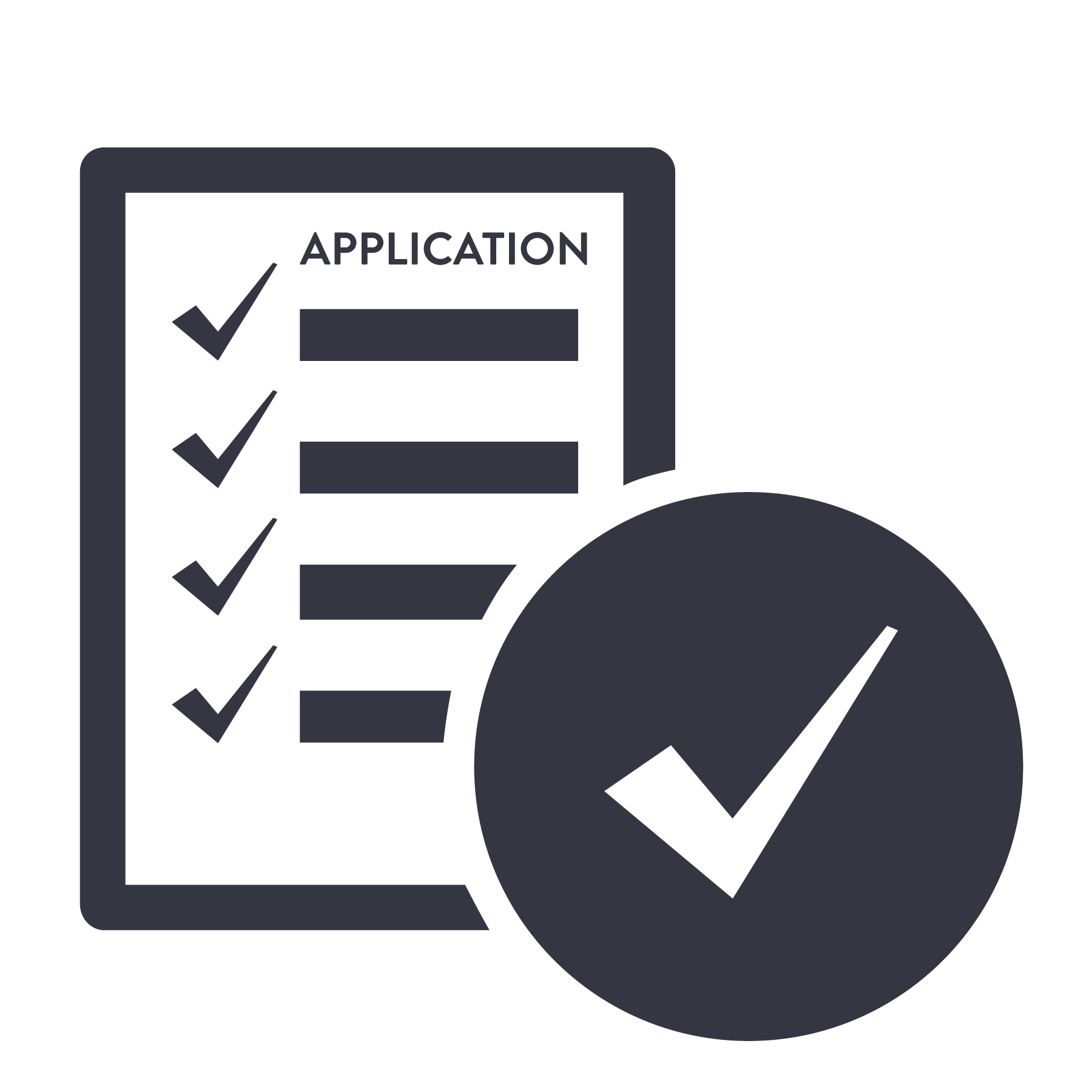 Application steps icon
