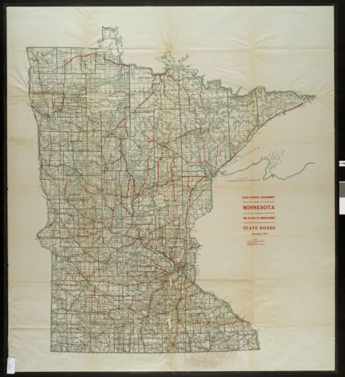historic trunk highway map