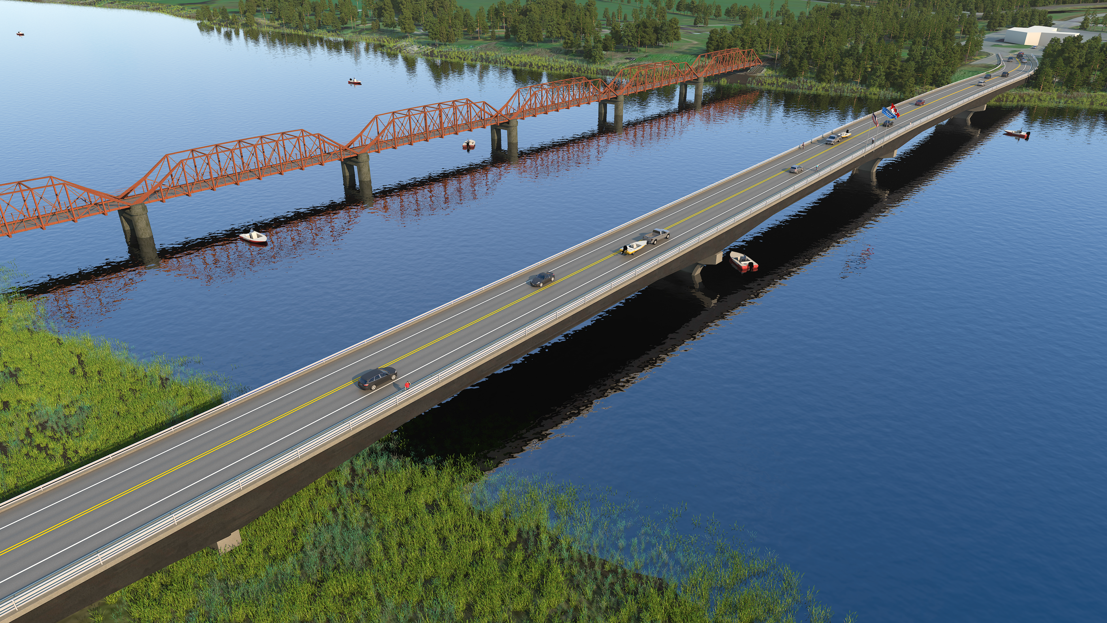 Baudette Bridge visualization 3