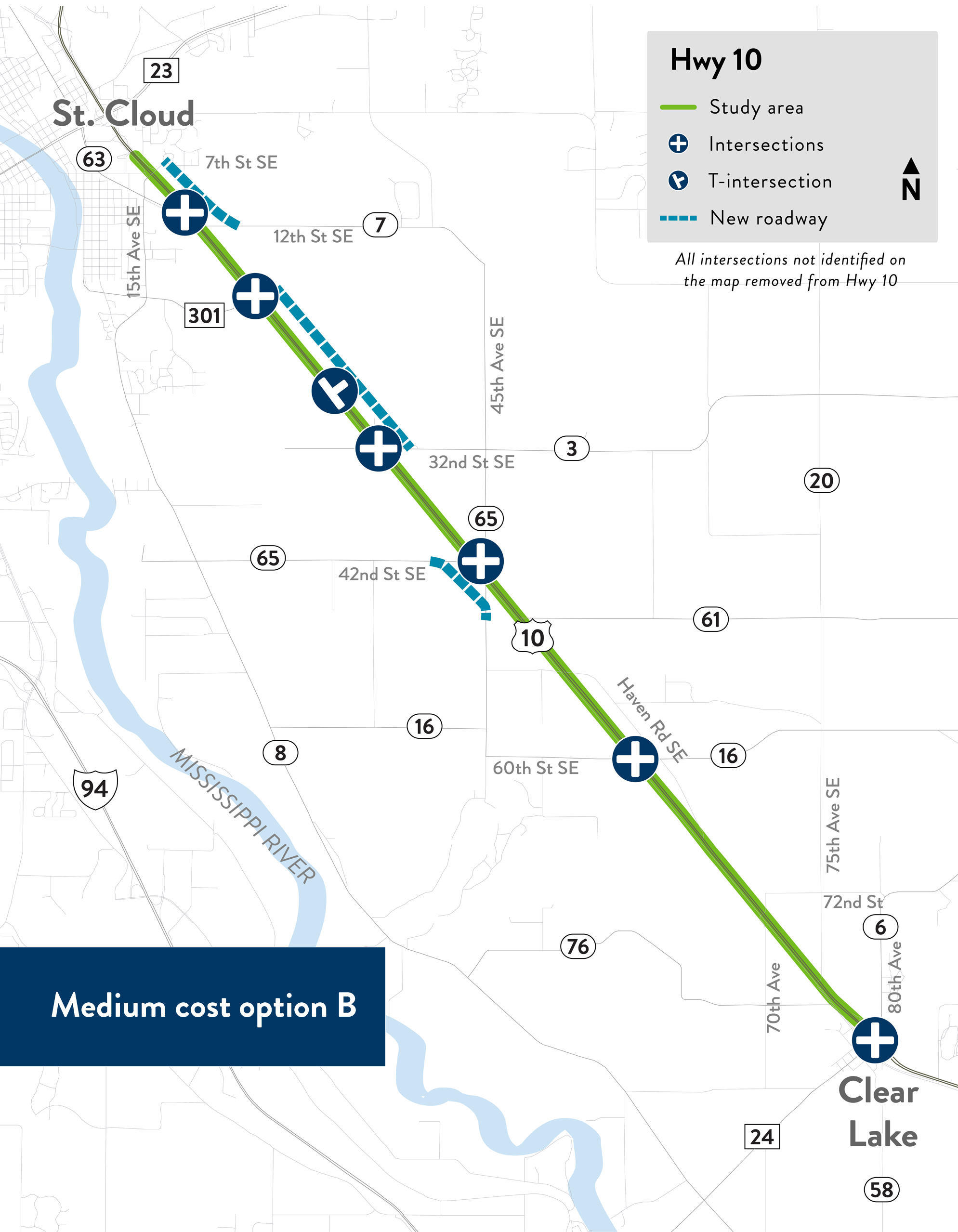 Low cost option B map Low cost option Bmap