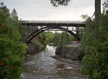 Hwy 61 Gooseberry Falls Bridge