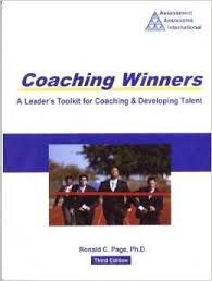 Book cover of Coaching winners.