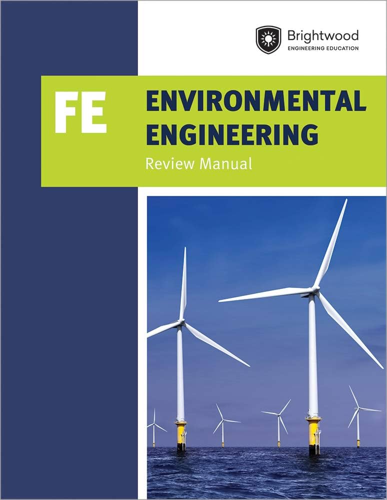 Cover of the Environmental Engineering FE Review Manual