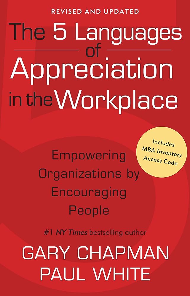 Cover of "The 5 Languages of Appreciation in the Workplace," by Gary Chapman