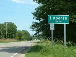 laporte municipality sign