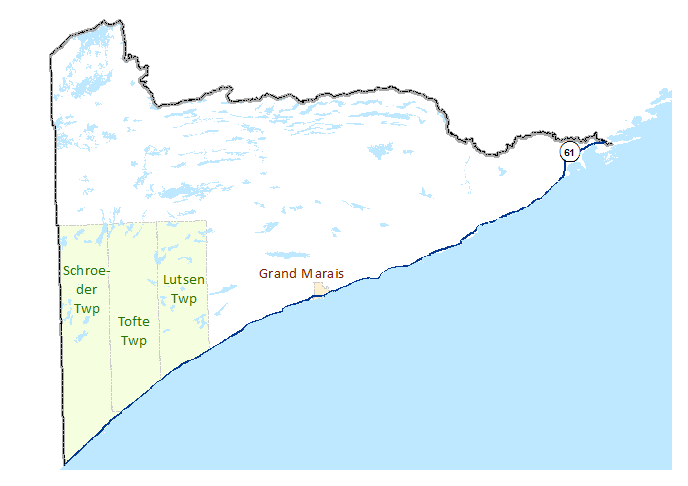 Cook County image map with links to city and township maps