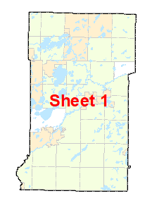 Crow Wing County Maps