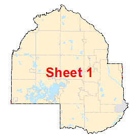 Hennepin County image map with link to county map