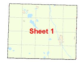 Jackson County image map with link to county map