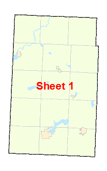Lincoln County image map with link to county map