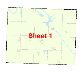 Murray County image map with link to county map