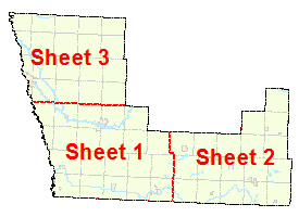 Polk County image map with link to county map