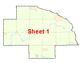 Wabasha County image map with links to county maps