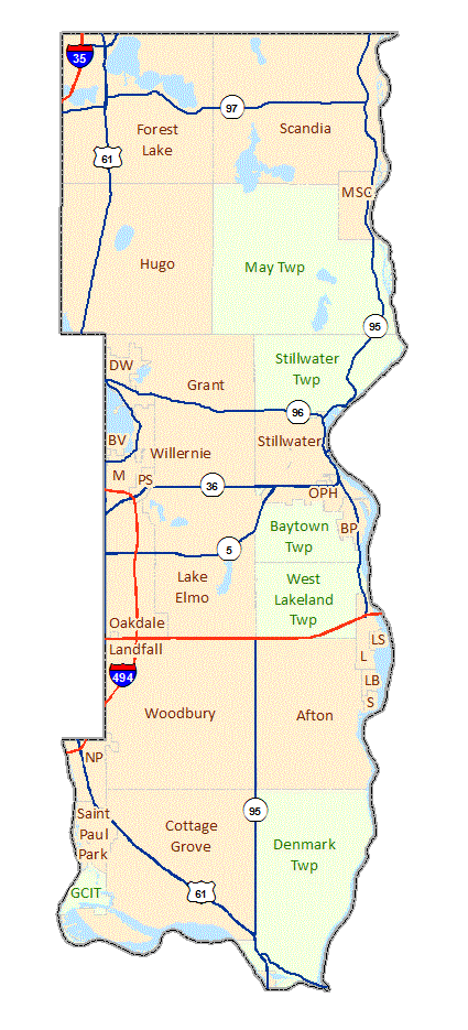 Washington County Maps