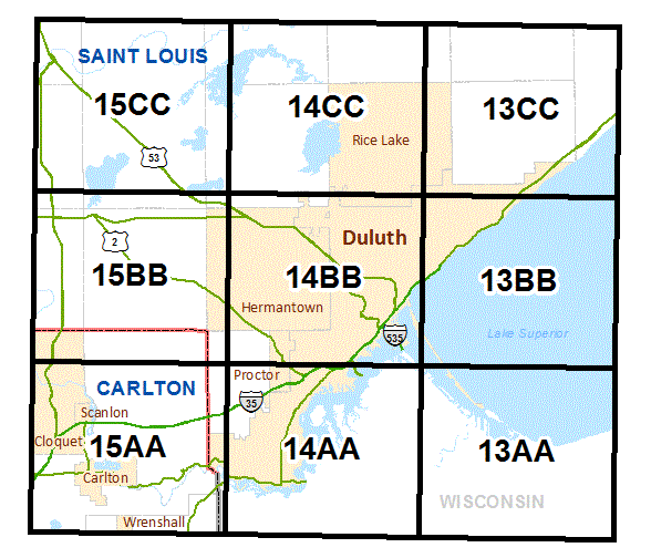 Duluth Street Series grid