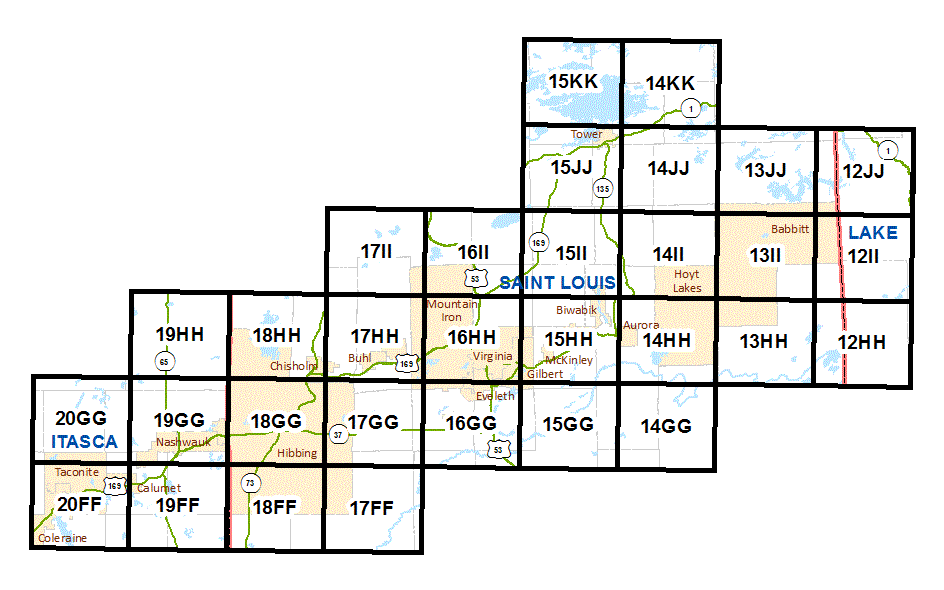 Iron Range Street Series grid