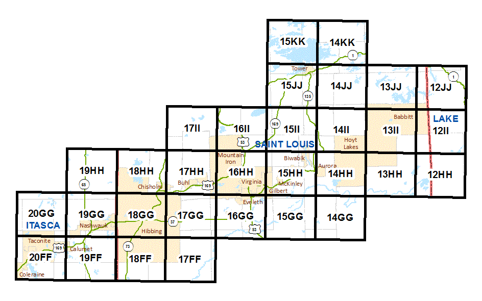 Minneapolis-St. Paul Street Series Maps - TDA, MnDOT