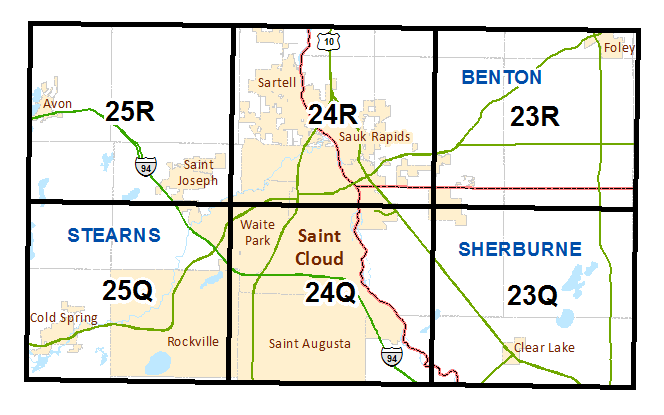 Minneapolis-St. Paul Street Series Maps - TDA, MnDOT