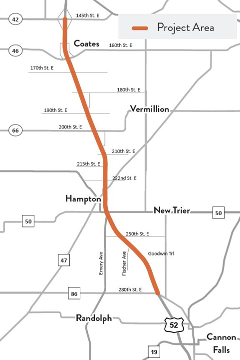 Google Map Saint Paul, Minnesota, USA - Nations Online Project