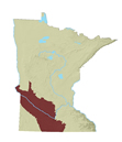 Location of Minnesota River Prairie