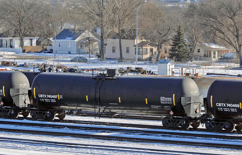 Train Oil Tank Car Oil Train Safety